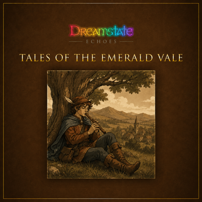 Dreamstate Echoes - Tales of the Emerald Vale Album Cover