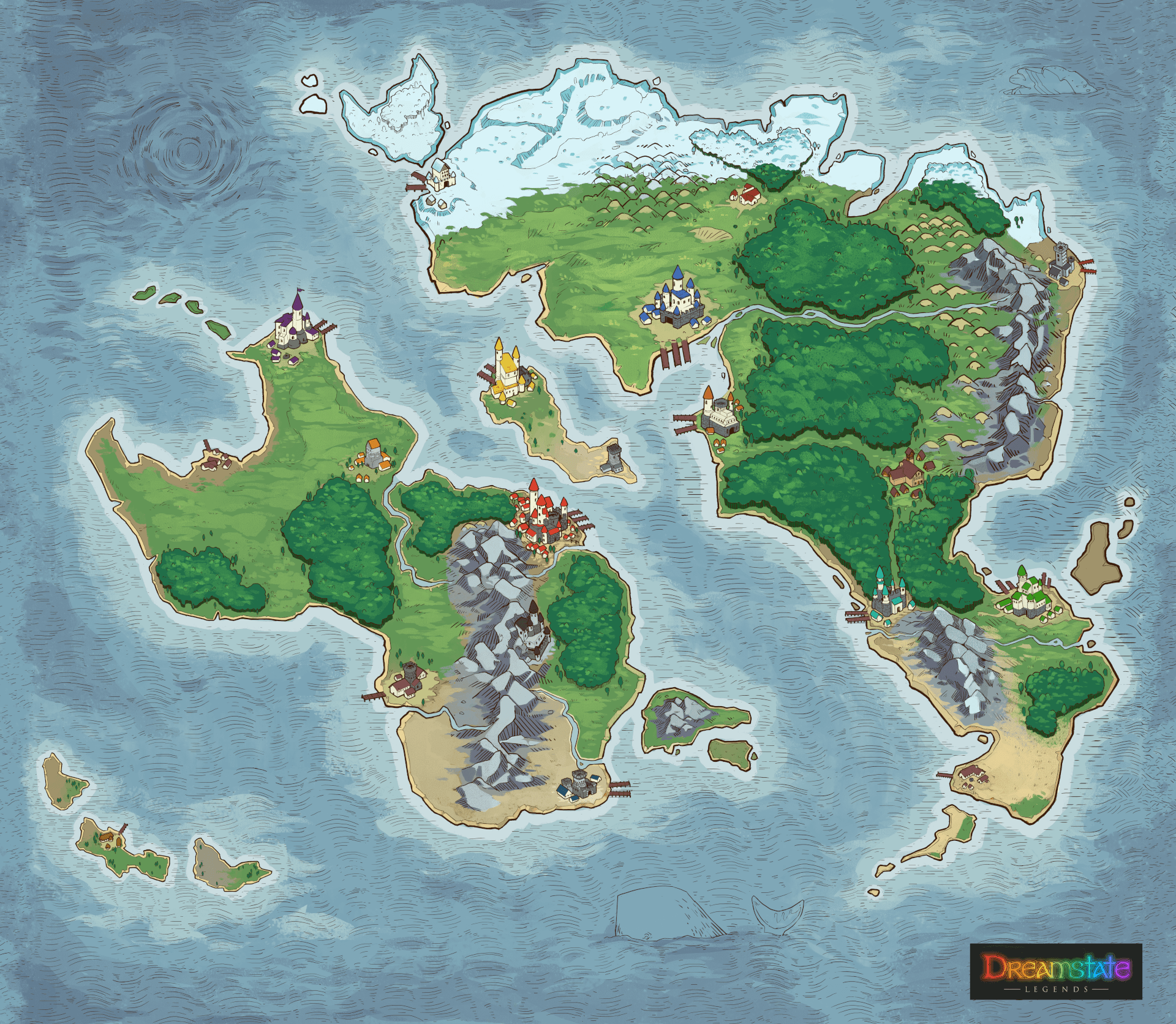 Map of Lastland