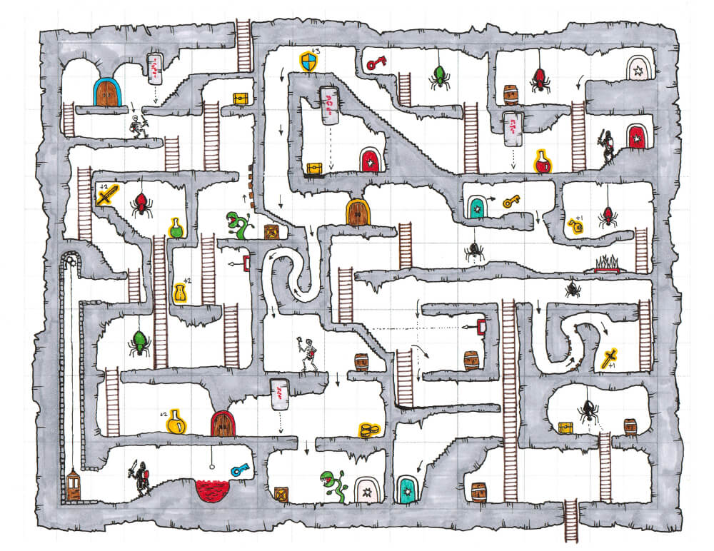 2D Platformer Maze B